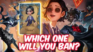 1st time KITING IVY Braindead Moment 🤡 Which one will you BAN later?.. Identity V Female Dancer Swan