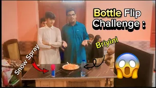 | bottle flip challenge | win Briyini 🤩