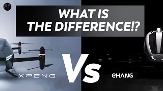 Ehang Vs XPeng - Is There Any Difference between these AAV drone?!