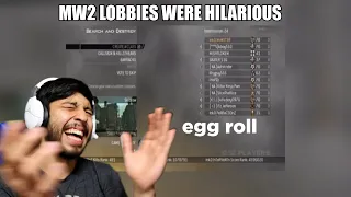 KIDS TODAY COULDN'T SURVIVE MW2 LOBBIES (REACTION)