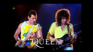 Queen - Bohemian Rhapsody live Wembley 86 [Guitar Backing Track]