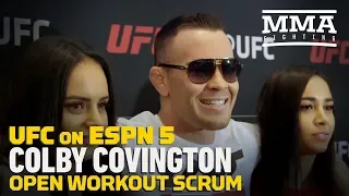 Colby Covington: Robbie Lawler Puts on 'Front for the Media' - MMA Fighting