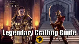 Legendary Crafting Guide: Willpower | Card Discussion (TES Legends) (2020)