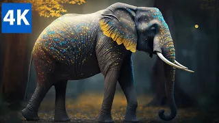 Elephants Animals Collection in 4K HDR 60FPS ULTRA HD