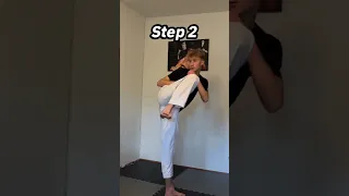 Sidekick tutorial,a basic taekwondo kick🔥🥋#shorts #martialarts