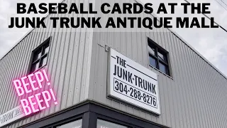 Baseball Cards at The Junk Trunk Antique Mall in Fairmont, West Virginia