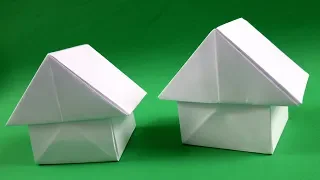 How to make an Origami House - Paper House