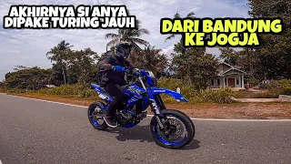 FIRST TIME RIDING/TURING FAR (BANDUNG - JOGJA) ANJIMM IS tiring!!! | #Motovlogindonesia #wr155r