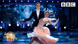 Tom Fletcher and Amy Dowden Foxtrot to Fly Me To The Moon by Frank Sinatra ✨ BBC Strictly 2021