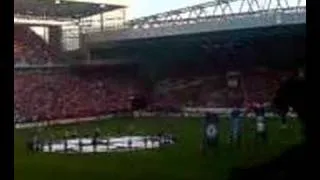 Liverpool vs Chelsea You'll Never Walk Alone