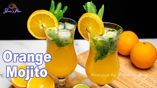ঠান্ডা অরেন্জ মোহিত । Orange Mojito | Summer mocktail recipes | Iftar special summer drinks | Mojito