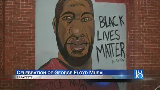 George Floyd Mural Celebration