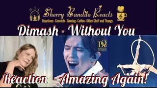 Dimash - Without you - Reaction - Amazing again! From Bastau 2017