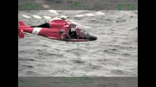 Coast Guard crew rescues diver off the coast of South Carolina
