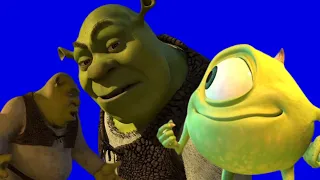 Shrek fights Tai Lung (f**king insane) Blue Screens