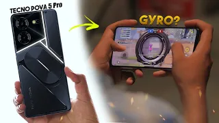 Tecno pova 5 pro 5g Pubg test | GYRO " GRAPHICS " SCREEN RECORDING | Tecno pova 5 pro 5g pubg review