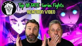 Top 10 Fate Series Fights Video Reaction @superpowerddt