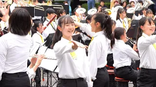 [Kyoto Tachibana High School Brass Band] Kyoto Tachibana sings “Give me wings”