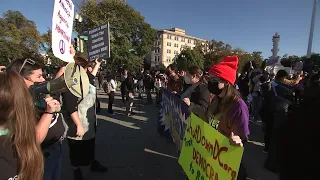 U.S. Supreme Court hears arguments on Texas' abortion law