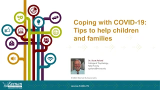 Coping with COVID-19: Mental Health Tips for Children and Families