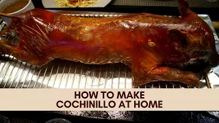 How to cook Lechon De Leche "Cochinillo" | Food Vlog by Chef Mom | Episode 1