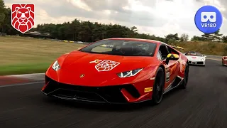 [180°VR] Huracan Performante on Tor Poznan Driver POV