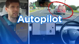 Tesla's Standard Autopilot keeps getting better! REAL WORLD EXAMPLES