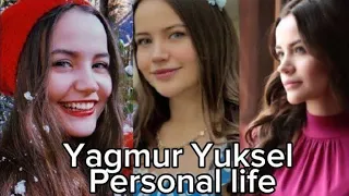 The star of the TV series Bloody Flowers Yagmur Yuksel. Biography. Personal life. Kan cicekleri