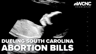 Dueling abortion bans emerge in South Carolina chambers