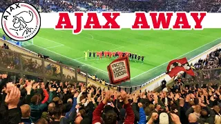 Ultras Ajax Amsterdam Away in Heerenveen || SC Heerenveen vs Ajax Amsterdam (16.10.2021)