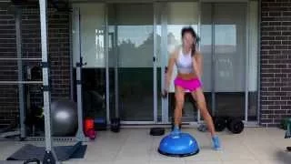 legs bosu workout