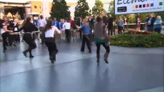 Flash Mob Performs to Michael Jackson's "Beat It" at High Point Market