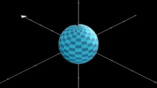 ThreeD Sphere Creation using manim