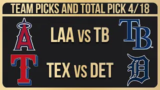 MLB Picks and Predictions Today 4/18/24 | MLB Picks Today 4/18/2024