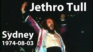 Jethro Tull live audio 1974-08-03 Sydney