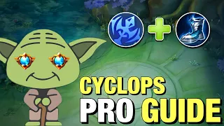 CYCLOPS TUTORIAL FOR MIDLANER | BEST AND EASY ( UNLI MANA ) | MLBB