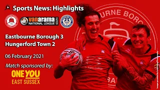 GREAT GOALS FROM BOTH SIDES! Eastbourne Borough 3 v 2 Hungerford Town - National League Highlights
