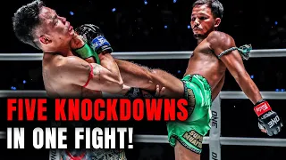 These Muay Thai Fighters Went WILD Both Times 🤯💯 Full Fight Replays