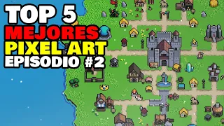 🔥TOP 5 MEJORES JUEGOS PIXEL ART para PC 2024 | JUEGOS INDIE 2024