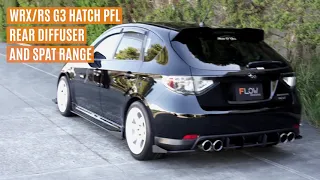 Impreza WRX/RS G3 Hatch PFL Rear Diffuser & Spat Range