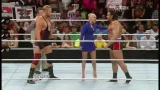 Jack Swagger Stands Up For America & Takes Out Rusev - WWE Raw June 30th 2014