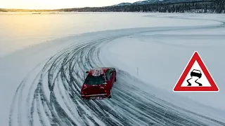 Nejlepší driftování na světě! Tohle chceš zažít | Roadtrip na zamrzlé jezero #2