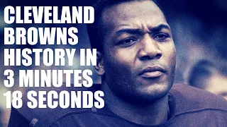 Cleveland Browns History in 3 Minutes 18 Seconds