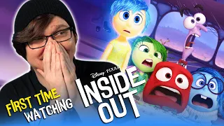 INSIDE OUT MOVIE REACTION | First Time Watching | Movie Review