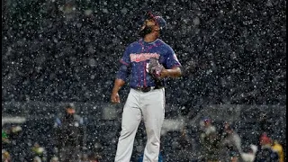 MLB Playing in the Snow