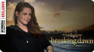 The Twilight Saga: Breaking Dawn Part 2: Kristen Stewart Exclusive Interview | ScreenSlam