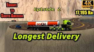 ETS2 Longest Delivery İstanbul (Tur) to Manizales (Col) (MAPA EAA) Part 2