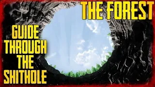 HOW TO GET IN AND OUT OF THE SINKHOLE | The Forest