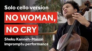 Sheku Kanneh-Mason – No Woman, No Cry (impromptu live performance in Fairfield Halls' foyer)