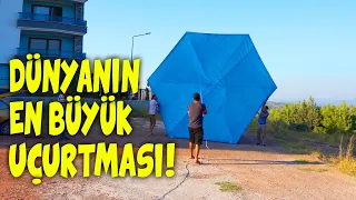 DÜNYANIN EN BÜYÜK UÇURTMASINI YAPTIK!